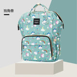 New Waterproof Maternity Bags Baby Mummy Diaper Bags Printed Nappy Bag Mom Backpack For Stroller Nursing Baby Care #Y