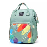 New Waterproof Maternity Bags Baby Mummy Diaper Bags Printed Nappy Bag Mom Backpack For Stroller Nursing Baby Care #Y