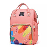 New Waterproof Maternity Bags Baby Mummy Diaper Bags Printed Nappy Bag Mom Backpack For Stroller Nursing Baby Care #Y