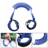 1.5m Baby Safety Anti Lost Wrist Link Rope Harness Kids Walking Hand Belt Children Dual-safety buckle wristband Traction Rope