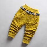 IENENS 0-2Y Fashion Boys Slim Straight Trousers Toddler Infant Boy's Casual Long Pants Kids Baby Children Cotton Stripe Bottoms
