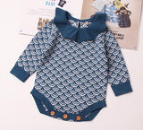Baby Boy Girl Autumn Winter Clothes Long Sleeve Solid Color Knitted Warm Romper Jumpsuit Playsuit Newborn Clothes