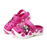 2018 Fashion New Summer Children Cartoon Characters Cave Shoes Boys And Girls Slippers sandals two wear Antiskid Slippers Beach