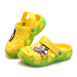 2018 Fashion New Summer Children Cartoon Characters Cave Shoes Boys And Girls Slippers sandals two wear Antiskid Slippers Beach