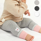 Baby pantyhose children Pants Boys girls strip knitted leggings kids novelty casual leggings