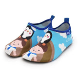 Barefoot Kids Children Beach Shoes Water Socks Boys and Girls Home Shoes Outdoor Swimming  Shoes Cute Cartoon Kids Slippers