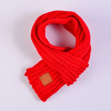 Cute Kids Boys Girls Winter Scarf Pompom Baby Scarf Warm Scarves Knitting Wool Neck Warm Elastic Toddler Accessories