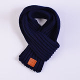 Cute Kids Boys Girls Winter Scarf Pompom Baby Scarf Warm Scarves Knitting Wool Neck Warm Elastic Toddler Accessories