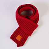 Cute Kids Boys Girls Winter Scarf Pompom Baby Scarf Warm Scarves Knitting Wool Neck Warm Elastic Toddler Accessories