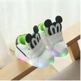 New Spring Bright Autumn Children Easy Kids Led Shoes High Girls Shoes Babies Boys Trainer Daughters