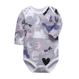 baby bodysuit newborn boys girls clothing long sleeve 3 6 9 12 18 24 months toddler infant child kids clothes
