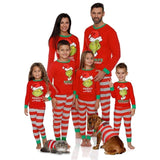 Merry Christmas Parent-child Outfits Christmas Elk Print Family Matching Outfits Clothing Long Sleeve T-shirt Pants Clothes Set