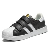 Kids Shoes Casual Child Sneakers Fashion Children Styles Shell Head Shoes Slip On Breathable Boys Shoes Trainers Tenis Infantil