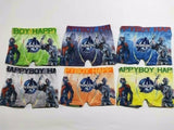 4pcs/lot Boys Underwear Boxers Briefs Underpants Super Hero Spiderman Cartoon Car Kids Panties Panty Briefs Infant Teenagers