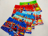 4pcs/lot Boys Underwear Boxers Briefs Underpants Super Hero Spiderman Cartoon Car Kids Panties Panty Briefs Infant Teenagers