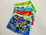 4pcs/lot Boys Underwear Boxers Briefs Underpants Super Hero Spiderman Cartoon Car Kids Panties Panty Briefs Infant Teenagers