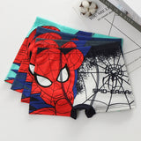 1 Pcs/Lot Boys Boxer Briefs Kids Underwear Baby Boy Underpants Cartoon Spiderman Soft Children Panties 3-11years Super Hero
