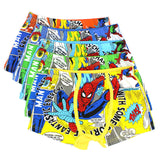 1 Pcs/Lot Boys Boxer Briefs Kids Underwear Baby Boy Underpants Cartoon Spiderman Soft Children Panties 3-11years Super Hero