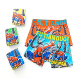 1 Pcs/Lot Boys Boxer Briefs Kids Underwear Baby Boy Underpants Cartoon Spiderman Soft Children Panties 3-11years Super Hero