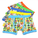 1 Pcs/Lot Boys Boxer Briefs Kids Underwear Baby Boy Underpants Cartoon Spiderman Soft Children Panties 3-11years Super Hero
