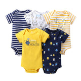 baby short sleeve o-neck bodysuit boy girl body clothes infant clothing unisex new born bodysuits 2020 spring summer costume