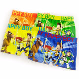 4pcs/lot Boys Underwear Boxers Briefs Underpants Super Hero Spiderman Cartoon Car Kids Panties Panty Briefs Infant Teenagers