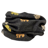 Thick Cotton Cartoon Baby Girl Neckerchief Scarves Winter Children Shawl Wrap Keep Warm Scarf O Ring Neck Scarves Neckcloth шарф