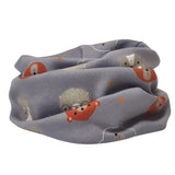 Thick Cotton Cartoon Baby Girl Neckerchief Scarves Winter Children Shawl Wrap Keep Warm Scarf O Ring Neck Scarves Neckcloth шарф