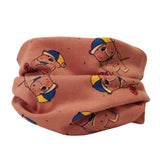 Thick Cotton Cartoon Baby Girl Neckerchief Scarves Winter Children Shawl Wrap Keep Warm Scarf O Ring Neck Scarves Neckcloth шарф