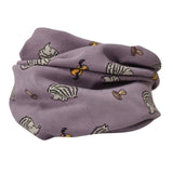 Thick Cotton Cartoon Baby Girl Neckerchief Scarves Winter Children Shawl Wrap Keep Warm Scarf O Ring Neck Scarves Neckcloth шарф