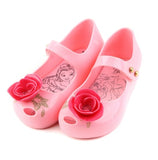 Mini Melissa Girls Sandals Unicorn Jelly Shoes Children Sandals Breathable Non-Slippery High Quality Summer Jelly Shoes Melissa