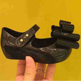 Mini Melissa Girls Sandals Unicorn Jelly Shoes Children Sandals Breathable Non-Slippery High Quality Summer Jelly Shoes Melissa