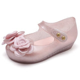 Mini Melissa Girls Sandals Unicorn Jelly Shoes Children Sandals Breathable Non-Slippery High Quality Summer Jelly Shoes Melissa