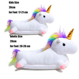 Toddler Kids Unicorn Slippers Cartoon Animal Claw Onesies Pajama Baby Home Shoes Boys Girls Adult Casual Cosplay Wear