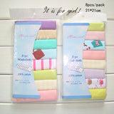 100% Cotton Newborn Baby Towels Saliva Towel Nursing Towel Baby Boys Girls Bebe Toalha Washcloth Handkerchief Dropshipping KF011