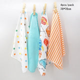100% Cotton Newborn Baby Towels Saliva Towel Nursing Towel Baby Boys Girls Bebe Toalha Washcloth Handkerchief Dropshipping KF011