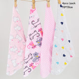 100% Cotton Newborn Baby Towels Saliva Towel Nursing Towel Baby Boys Girls Bebe Toalha Washcloth Handkerchief Dropshipping KF011