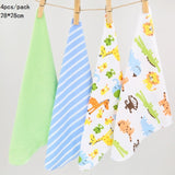 100% Cotton Newborn Baby Towels Saliva Towel Nursing Towel Baby Boys Girls Bebe Toalha Washcloth Handkerchief Dropshipping KF011