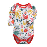 newborn baby bodysuits short sleevele baby clothes O-neck 0-24M baby Jumpsuit 100%Cotton baby clothing Infant sets