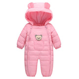 High Quality Baby Rompers Winter Children Winter Thick Cotton Warm Clothes Jumpsuit Children Outerwear Baby Wear