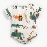 2020 Newborn Baby Bodysuit Children Clothing Twins Fashion Girls Boy Clothes Jumpsuit Girls Clothing Suit Cotton 0-36M Body Bebe