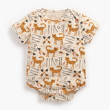 2020 Newborn Baby Bodysuit Children Clothing Twins Fashion Girls Boy Clothes Jumpsuit Girls Clothing Suit Cotton 0-36M Body Bebe