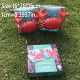 Baby Swimwear Summer Animal Boys 2 Pcs Swimsuit Shark Bathing Suit Swimwear Kids Bathing Suit Beach Wear Cartoon Swimsuit