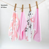 100% Cotton Newborn Baby Towels Saliva Towel Nursing Towel Baby Boys Girls Bebe Toalha Washcloth Handkerchief Dropshipping KF011