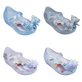 Mini Melissa Ultragirl 2020 Original Girl Jelly Sandals Butterfly Knot Kids Sandals Children Beach Shoes Non-slip Meliss SH19111