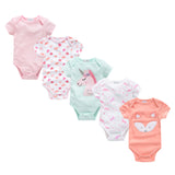 2019 New Baby Bodysuit Cotton Pyjamas bebe Newborn Baby Girl Clothes Set Body bebes Short Sleeve roupa de bebe Baby Boy Clothing