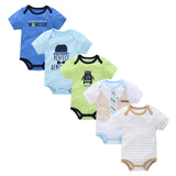 2019 New Baby Bodysuit Cotton Pyjamas bebe Newborn Baby Girl Clothes Set Body bebes Short Sleeve roupa de bebe Baby Boy Clothing
