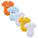 2019 New Baby Bodysuit Cotton Pyjamas bebe Newborn Baby Girl Clothes Set Body bebes Short Sleeve roupa de bebe Baby Boy Clothing