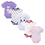 2019 New Baby Bodysuit Cotton Pyjamas bebe Newborn Baby Girl Clothes Set Body bebes Short Sleeve roupa de bebe Baby Boy Clothing