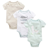 2019 New Baby Bodysuit Cotton Pyjamas bebe Newborn Baby Girl Clothes Set Body bebes Short Sleeve roupa de bebe Baby Boy Clothing